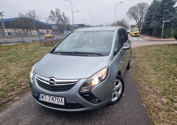 Opel Zafira cena 29900 przebieg: 260000, rok produkcji 2013 z Pruszków małe 497